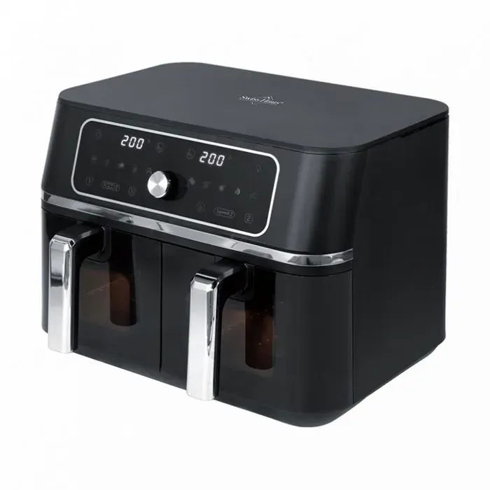 Friteuse à air chaud - SWISS HAUS - Swiss Haus SH-AF2309 - Double panier 9 L - 3100 W - 10 programmes