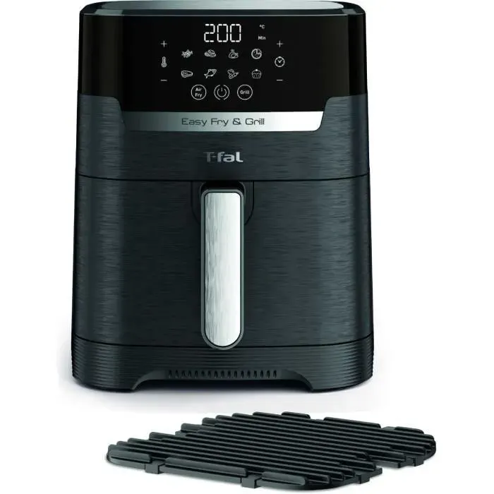Friteuse à air chaud - TEFAL - Easy Fry & Grill EY505815 - 42 L - 1400 W - Commande tactile