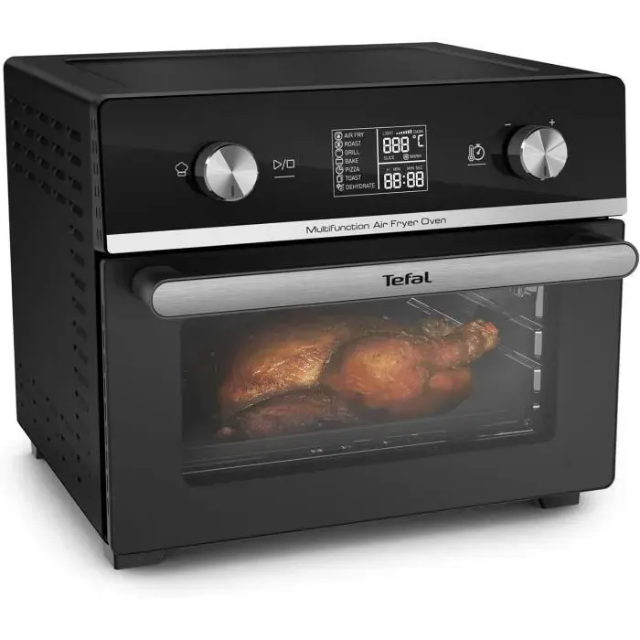 Friteuse à air chaud - Tefal - FW6058 - 20 litres - 10 programmes automatiques - Écran tactile numérique