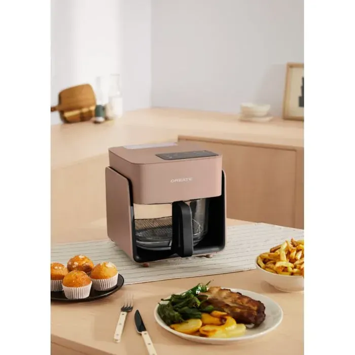 Friteuse à air - CREATE - Studio Crystal - 42 L - Écran tactile - Fonction vapeur