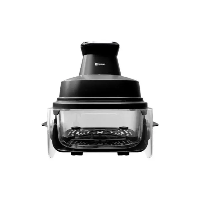 Friteuse à air en verre - ORIGIAL - FryFit Glass - 4 L - 1500 W - Écran tactile numérique — coloris Noir