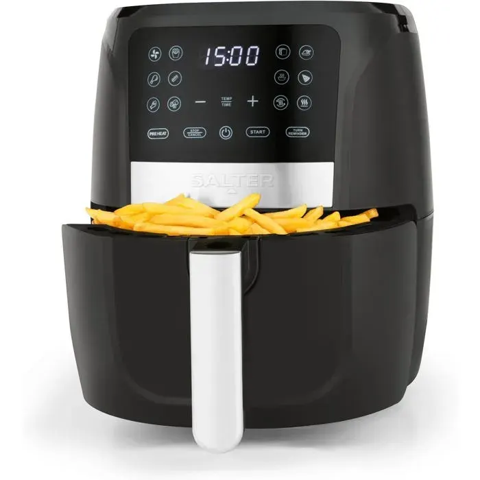 Friteuse À Air Numérique 1500W Friteuse Sans Huile De 57 L 12 Fonctions De Cuisson Utilisez Peu Ou Pas D’Huile Affichage Numér