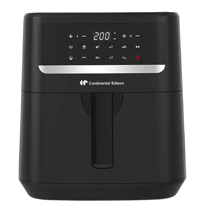 Friteuse à air sans huile - CONTINENTAL EDISON - CEFR240092L - 1800 W - 92 L - Noir