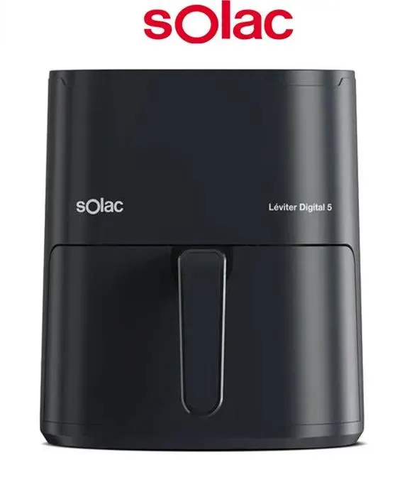Friteuse à air sans huile - SOLAC - Léviter Digital - 5L - 1400W - Température 80-200°C