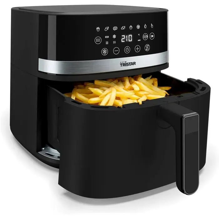 Friteuse à air - Tristar - FR-9418 - Capacité 8 L - 2000 W - Écran tactile LED