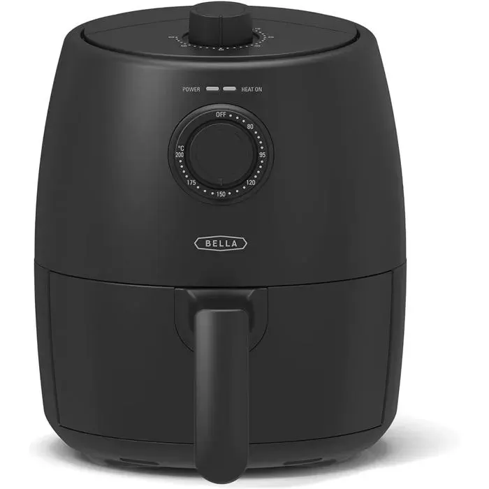 Friteuse à Air - WOODOURS - 2L - Multicuiseur 5-en-1 - 1200W - Noir Mat