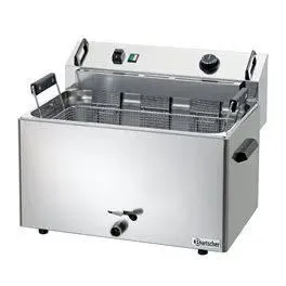 Friteuse à Beignets - BARTSCHER - BF 16E - 16 Litres - Température variable de 90°C à 195°C