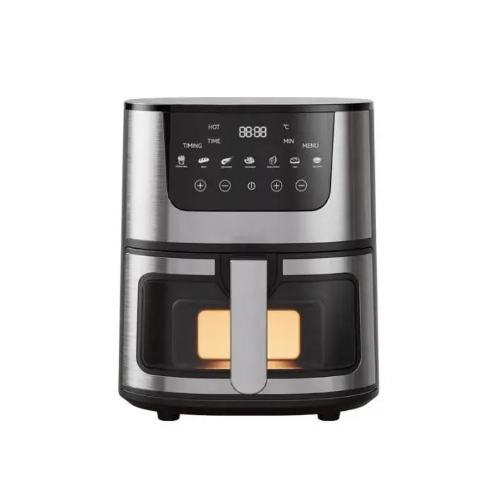 Friteuse Air 2400W Grande Capacité 7L - ANTCOOL - Marine - 9 Programmes