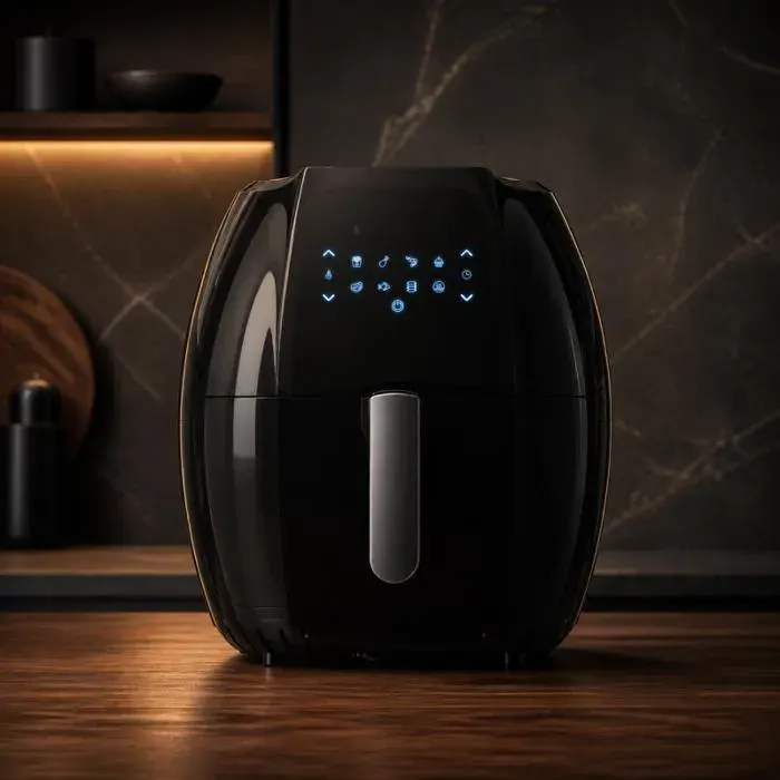 Friteuse air fryer Cuisson saine friteuse sans huile 95L 2000W 8 réglages cuisson température 80-200°C Air Fryer