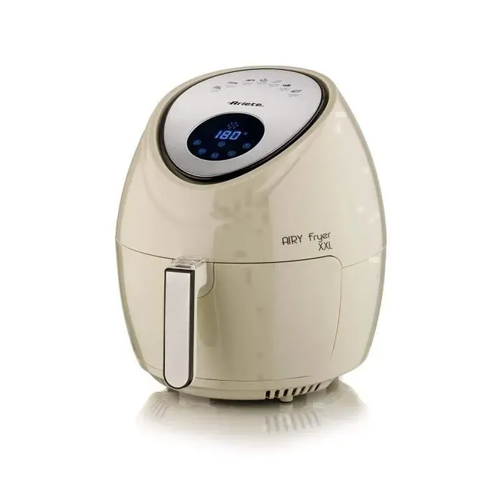 Friteuse - ARIETE - MAX 25 KG - Beige - 1800W - 55L - 80-200°C