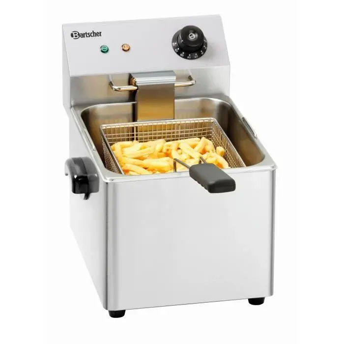 Friteuse - BARTSCHER - SNACK III - 3250 Watt - 8 Litres - Gris