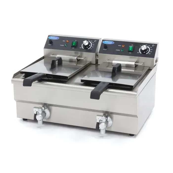 Friteuse Double 13 + 13L - avec Robinet