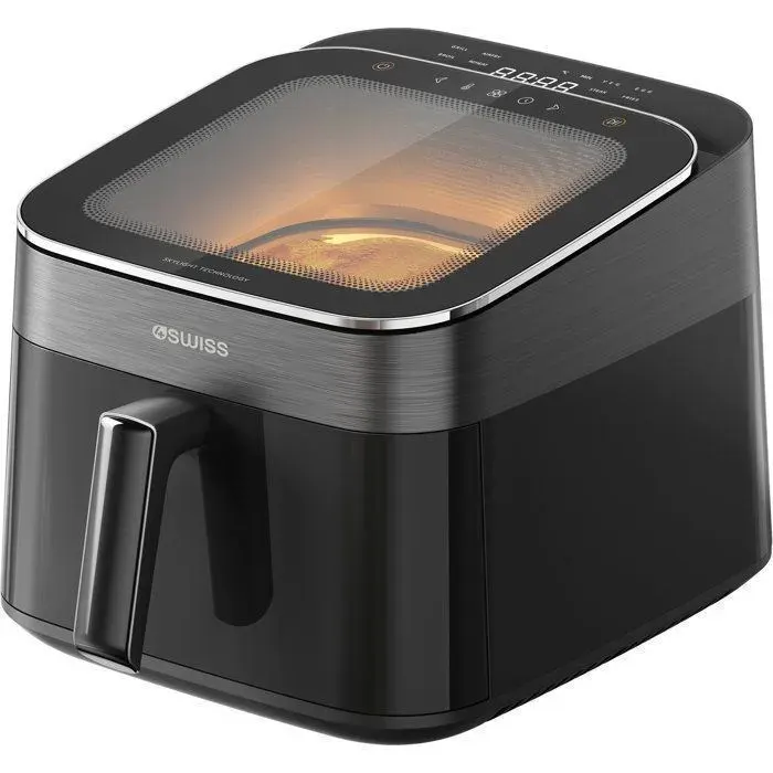 Friteuse Electrique - 4Swiss - ABB-025 SkylightView - 65 litres - 1700 W - Noir