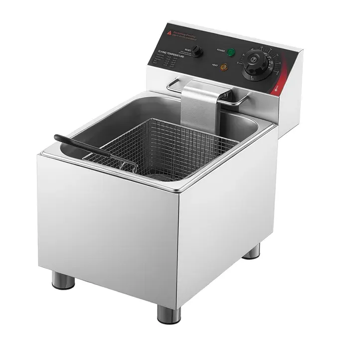 Friteuse électrique professionnelle - DUOKU - SEF-8L - 75 L - 2500 W - 60–200 °C
