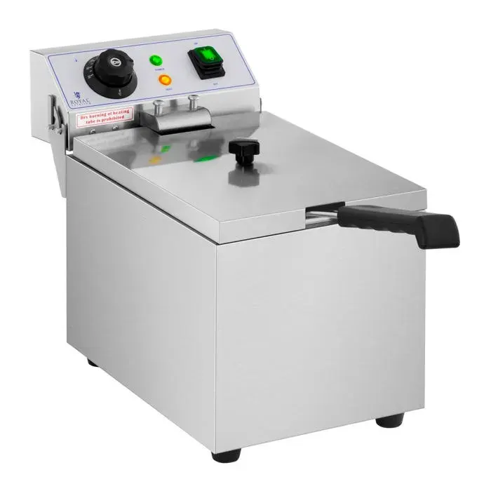 Friteuse électrique professionnelle restaurant 8 litres 230 volts 14_0001796