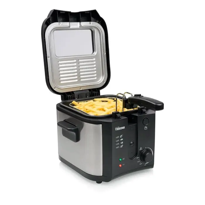 Friteuse électrique - Tristar - FR-6878 - 25 L - 1600 W - Poignée pliable