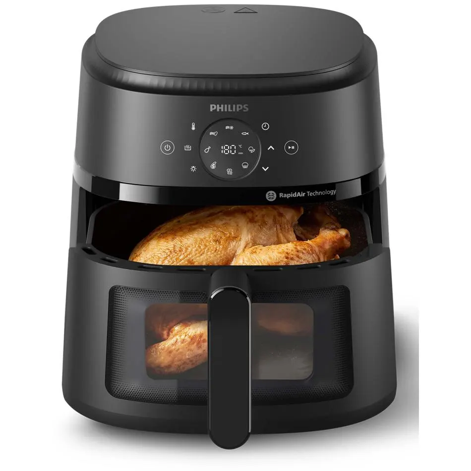 Friteuse et AirFryer PHILIPS NA230/00 — coloris Noir