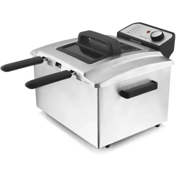 Friteuse familiale 3 paniers 2 000 W Bestron DF402B