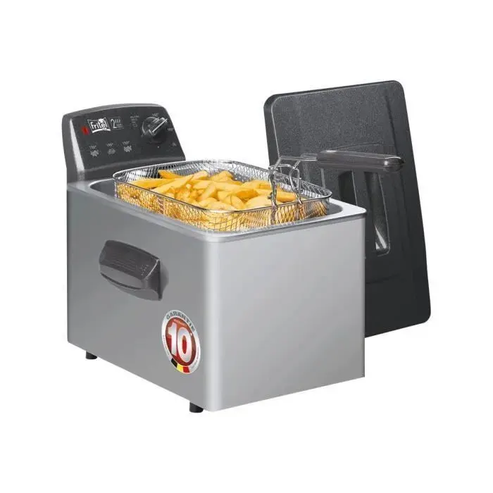 Friteuse - FRITEL - TURBO SF 4551 - 5 litres - 3200 Watt - Température variable