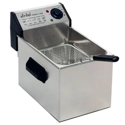 Friteuse - FRITEL - Turbo SF Profi-line 3505 - 5 Litres - Température variable - Gris