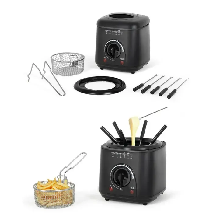 Friteuse - LIVOO - 2 en 1 (fondue) - 950 W - 1 L - Thermostat 80-190°C