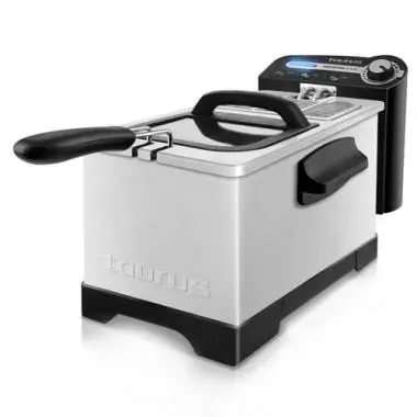 Friteuse professionnelle 3L Plus - TAURUS - 2100W - Résistance immergée - Inox