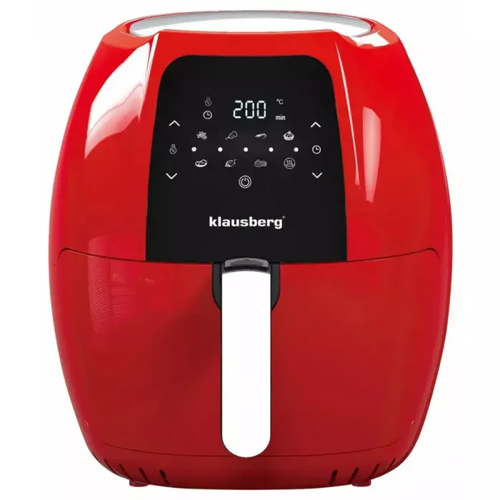 Friteuse sans graisse - KLAUSBERG - KB-7571 - 1800W - 77L - Rouge