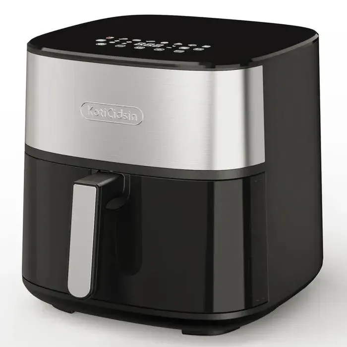 Friteuse Sans Huile 9L KotiCidsin friteuse à air 2000W Écran Tactile 8 Programmes Prédéfinis Fenêtre Visuelle Pour 8 Personnes