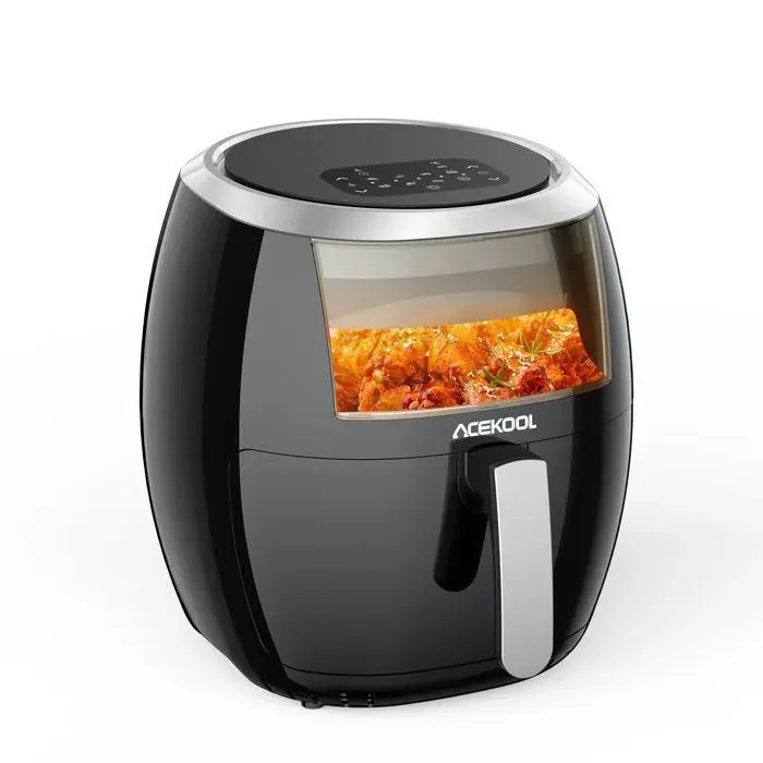 Friteuse sans Huile - Air Fryer - 8L - 1800W - Écran Tactile LED - 8 Modes