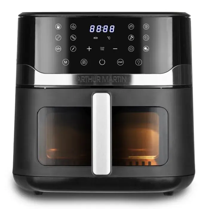 Friteuse sans huile - ARTHUR MARTIN - AMPAF1800 - 10L - 1800W - 12 programmes - Cuve XL - Airfryer cuisson saine familiale