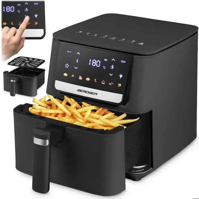 Friteuse sans huile - BERDSEN - BD-662 - 65 L - 1700 W - Écran tactile