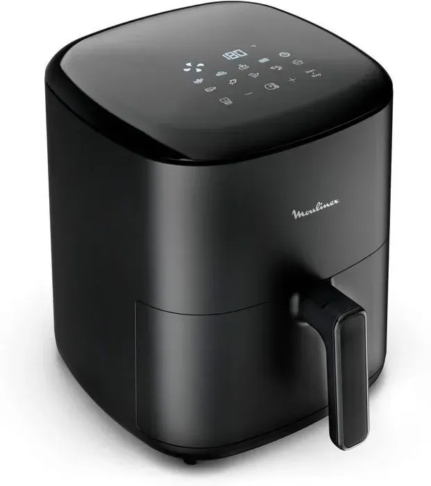 Friteuse sans huile Capacité XL 5 L Moulinex Jusquà 6 personnes 10 Programmes automatiques Air Fryer Ecran tactile digital
