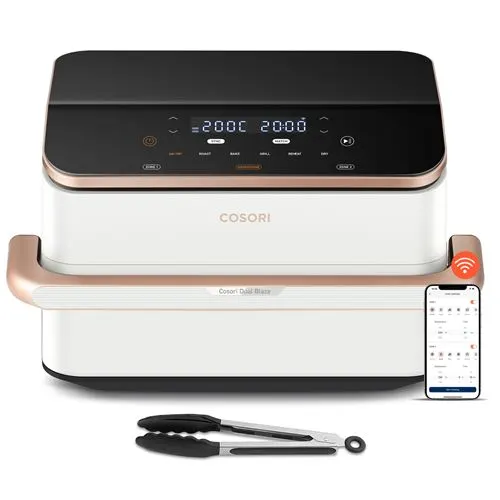 Friteuse sans huile Cosori Dual Blaze Twinfry™ Chef Edition 10L Blanc