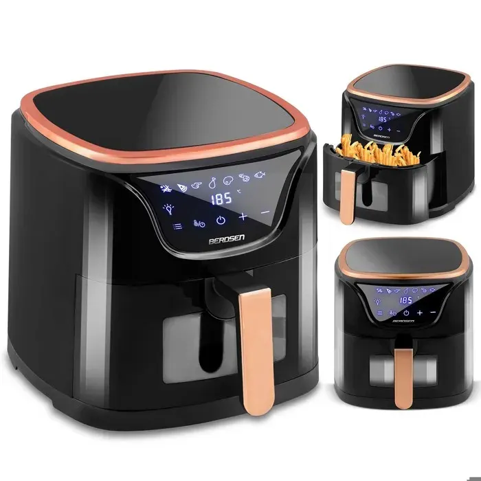 Friteuse sans huile - JANSHOP - BD-652 - 5 L - Écran tactile - Temp. jusquà 200°C