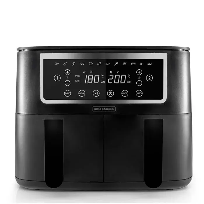Friteuse sans huile Kitchen Cook Airmed 8 2600 W Noir — vue 3