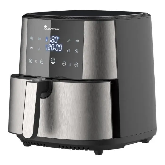 Friteuse sans Huile - MASTERPRO - ROCKET 600 MP - 1800 W - 6 L - Écran Tactile