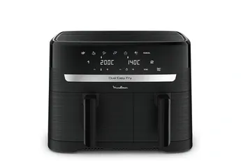 Friteuse sans huile Moulinex Air Fryer Easy Fry Dual 2 tiroirs EZ901N20 — vue 2