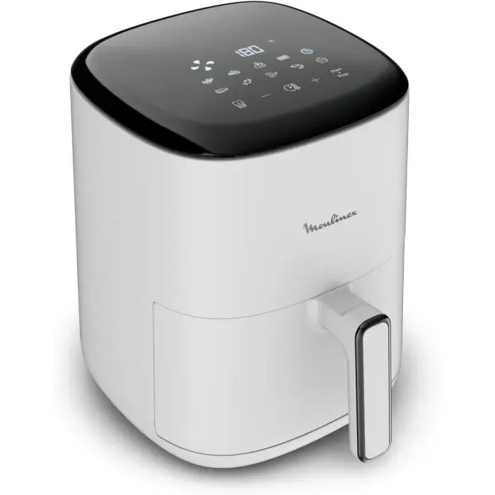 Friteuse sans huile - MOULINEX - Easy Fry Compact - 3 L - 10 programmes automatiques - Écran digital