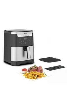 Friteuse sans huile Moulinex Friteuse a air chaud et grill Easy Fry & Grill Digital 2-en-1 XXL Inox EZ801D10