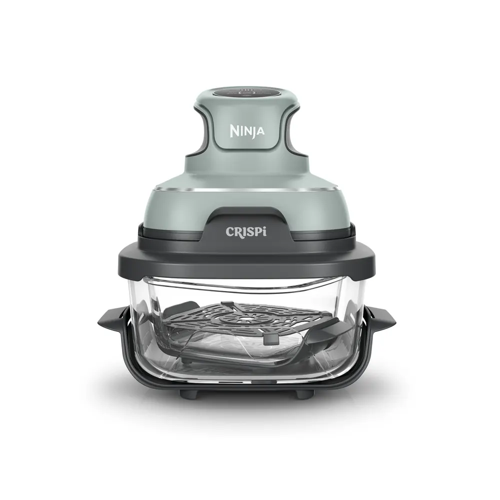 Friteuse sans huile Ninja Crispi Airfryer en verre FN101EUSG Vert Gris — vue 3