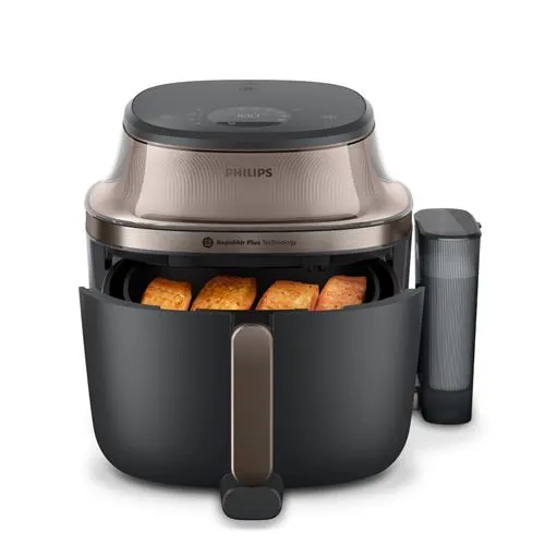 Friteuse sans huile Philips NA547/07 vapeur Série 5000 7.2L Noir