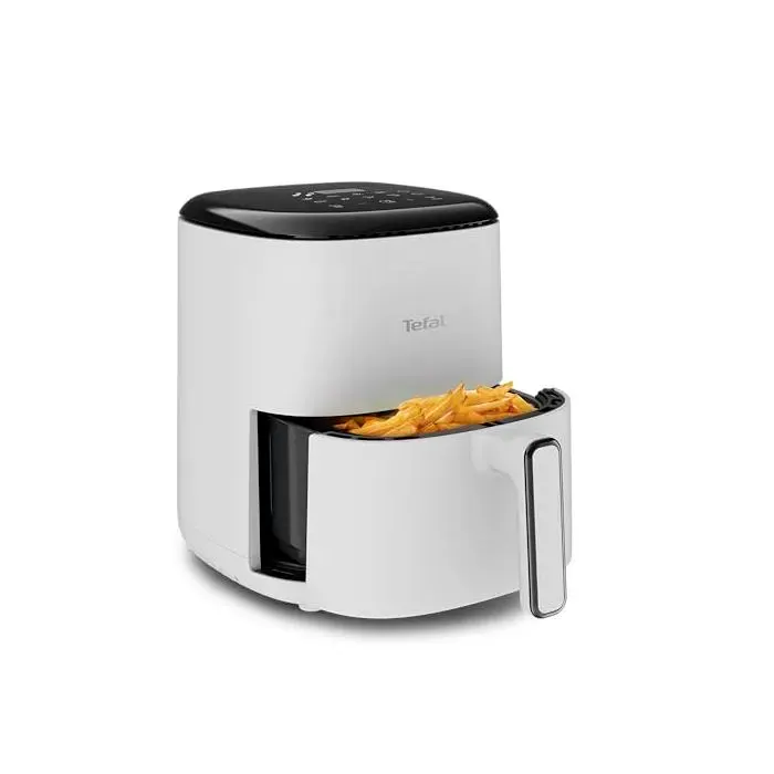 Friteuse sans huile - TEFAL - Compact 3L - 1300W - Écran tactile - 10 programmes — coloris Gris