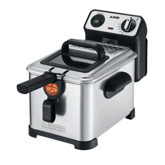 Friteuse Seb Filtra Pro FR518100 2400 W Acier inoxydable brossé — vue 3