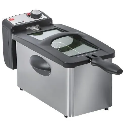 Friteuse - STEBA - DF180 - 2000W - 3L - Température réglable jusquà 190°C
