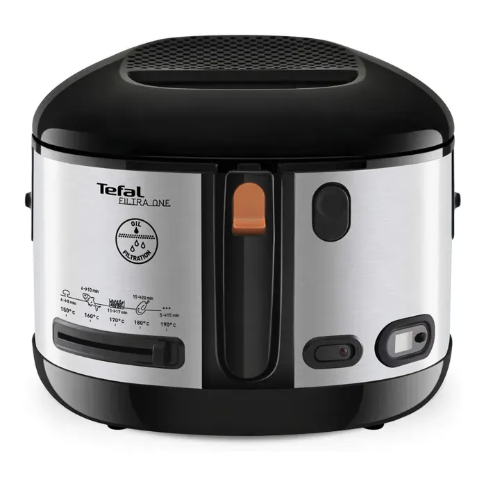 Friteuse - TEFAL - FF175D71 - Température variable - Minuterie - Contenance 1.2 kg — coloris Noire