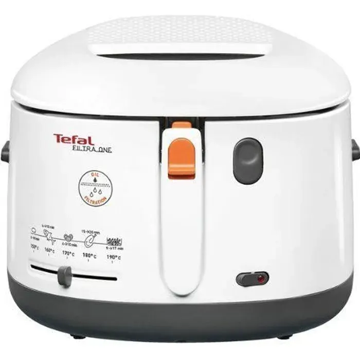 Friteuse - TEFAL - FILTRA One - 1900 watts - Blanc