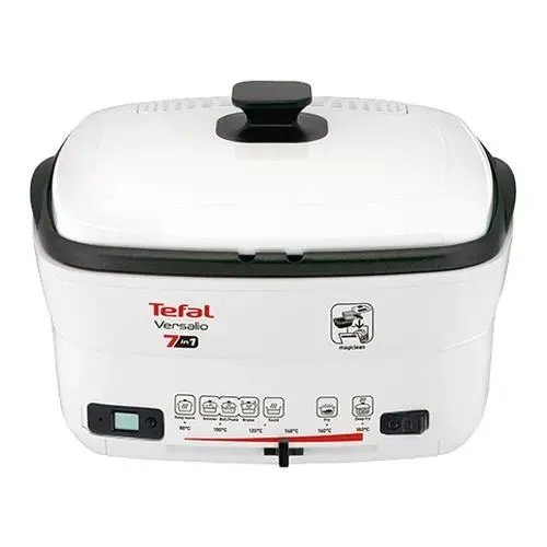 Friteuse - TEFAL - FR4900 - 13 kg - 2 L - Température 80-180 °C - Blanc — coloris Blanche