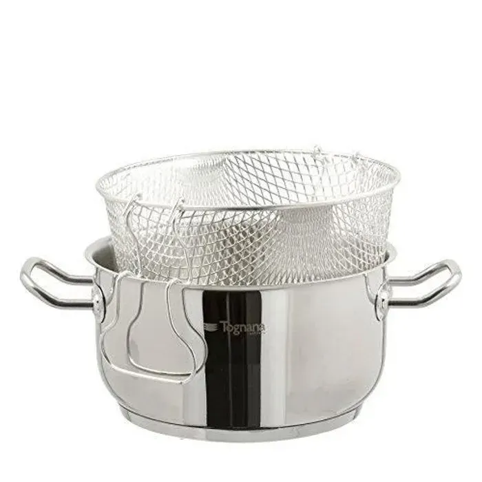 Friteuse - Tognana - V57588DINSL - Acier Inoxydable - 3 Litres - Température Variable