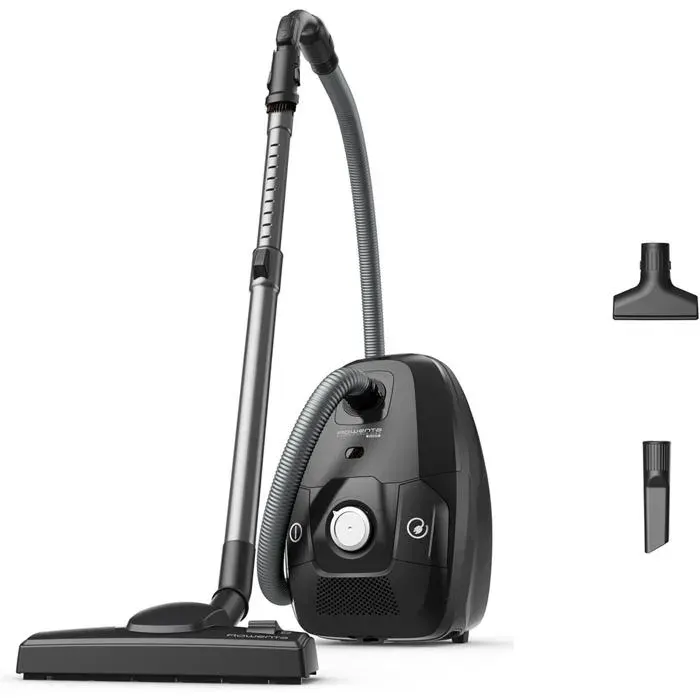 G-Force Max Silence Aspirateur Avec Sac Et Alu Silencieux Et Puissant Pour Tous Sols Pour Un Nettoyage Rapide Et Puissant