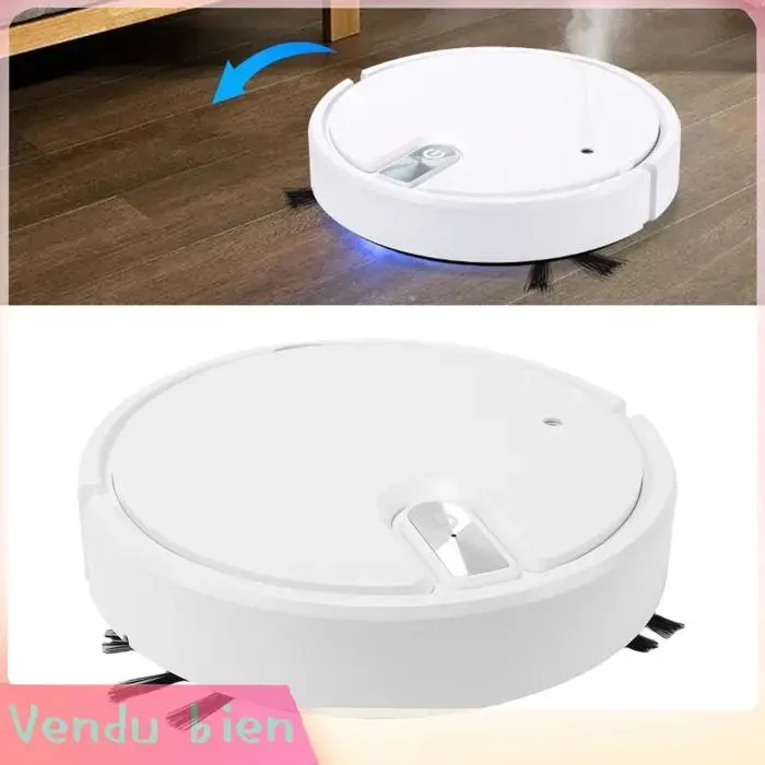 Garosa aspirateur robot automatique Aspirateur robot à faible bruit mince 90 minutes dautonomie electromenager balayeuse